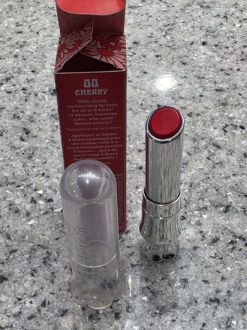 Benefit Cherry Red Lipstick Balm